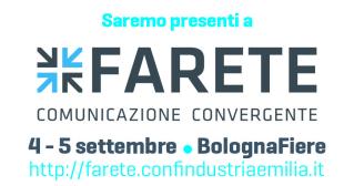 See you in Farete, the Confindustria Emilia fair